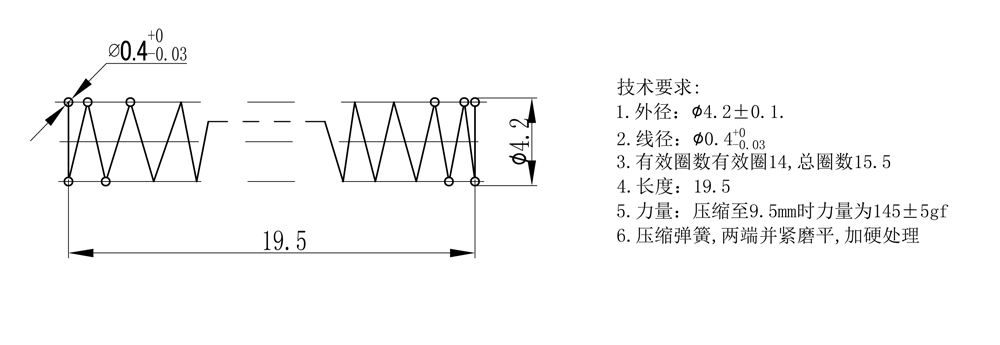彈簧的工藝 彈簧的工藝